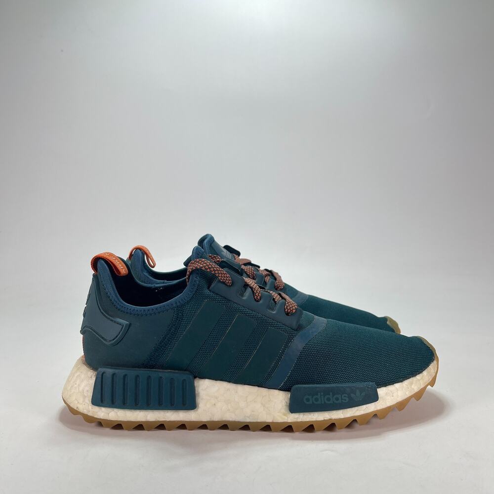 adidas NMD_R1 Trail Utility Green Lace Up Running Shoes BB3692 Women's Size 10
